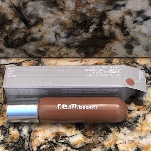 R.E.M. by Ariana Grande On Your Collar Plumping Lipgloss Mini Size Away Message